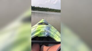 Exhibitionism out on the Lake, had to take a Break from Kayaking to Jerk off & Cum under the Hot Sun Jetsfan1983 - SeeBussy.com