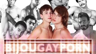 Rod Phillips, Dave Connors & Lee Ryder in THE BIGGEST ONE I EVER SAW (1984) bijouvideo - A Gay Porno Video