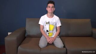 Latin Twink Rick Beating his Meat - Gay Amateur Porno