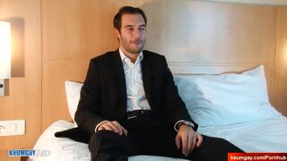 My in Suit Hetero Neighbour made a Gay Porn in Spite of Him. - Free Amateur Gay Porn