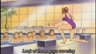 Swimsuit Masturbation on Poolside hentaikey - Gay Porno Video