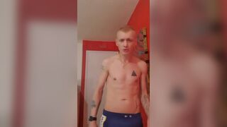 Slow Motion Cock and Ass Teasing Mason Shock - Gay Porno