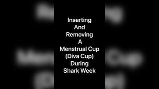 Watch me Show you how I Insert & Remove a Menstrual Cup during my Period Jetsfan1983 - SeeBussy.com