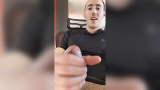 Rubbing one out Real Quick talljockdan - Gay Porno Video