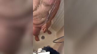 Hot Guy Showering Strokes his Cock until he Shoots out a Rope of Cum in Slow Motion & Samples some Jetsfan1983 - SeeBussy.com