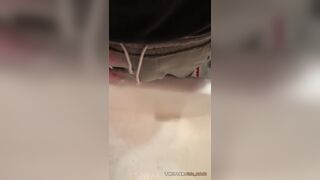 The Guy in the Bathroom Jerked off his Fat Dick and Cummed Cris Fabio - Free Gay Porn