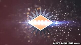 HotHouse Roman & Aston Hot Raw Sex at Photoshoot & Cum all over Abs Hot House - A Gay Porno Video