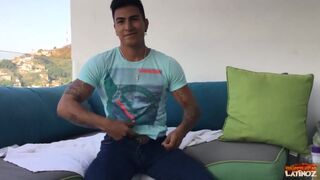 Latin Boy Erick Beating Off CJXXX - Amateur Gay Porno 2