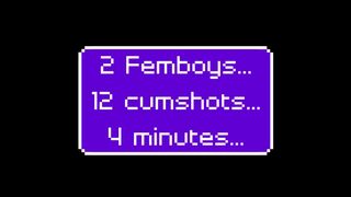 Fap Game; 2 Femboys 12 Cumshots 4 Min¡ Femboy Gaming - free gay porn