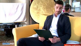 Franck Handsome Innocent French Hetero Guy in a Gay Porn. - A Gay Porno Video