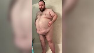 More COVID-19 Self-isolation Solo Stress Relief in the Shower Rex Behr - BussyHunter.com