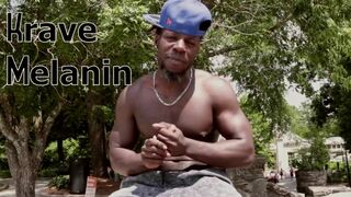 Thick Dark Muscular Dude with BBC Jacks at the Park. Catch the Nutt Breed It Raw - SeeBussy.com
