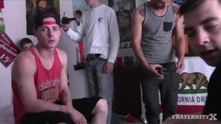 PLEDGE PURGE Frat X - Gay Amateur Porno