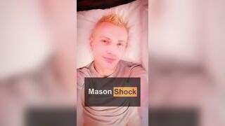 Blonde Bwc All night edging and smoking strong cigarettes Mason Shock - Amateur Gay Porn