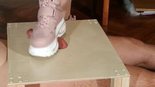 Domina cock stomping slave in pink boots pt2 HD Beth Kinky - Amateur Gay Porn - A Gay Porno Video
