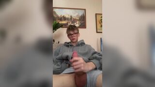 Open your Mouth and Swallow my Huge Load Badboyxx696 - Gay Porno Video