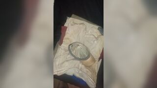 Pissing same clothes, you'll see they been wrote on cummin in shorts - Gay Porno Video