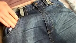 Muscular Homo Cody Pees himself before Jerk off and Cumshot Boys-Pissing