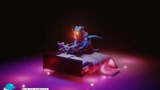 Dragon Hybrid and Flamedramon GAY 2 v2 Dragonboyhug - Free Gay Porn