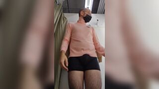 Wearing a pink sweater and show off my ass in the dreassing room nathan nz - SeeBussy.com