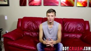 Lusty Matthew Cole was waiting all day to wank his boner Boy Crush