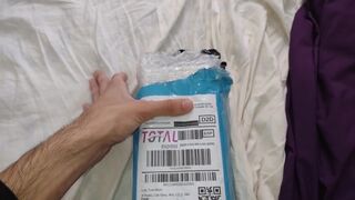 unboxing Strong man ( dick exercise ) first look nathan nz - Amateur Gay Porno 2