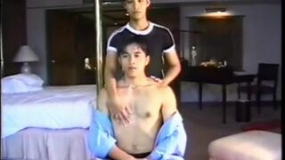 Slim Asian amateurs giving bjs before banging in threeway Asia Boy - Amateur Gay Porno 2