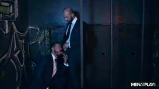 GLORY HOLE FUN¡ HOT FUCK IN SUITS Men At Play