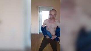 Very wild aggressive masturbation and cum⁄ripping shirt off⁄loud moaning⁄strong male orgasm⁄dominant KyleBern - Free Gay Porn