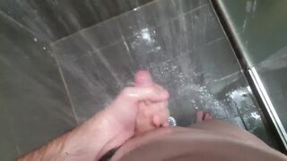 Jerking off in the gym shower after a workout Poggers-420 - Free Gay Porn - Free Amateur Gay Porn