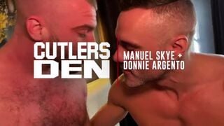 MANUEL SKYE FIST FUCKS AND BAREBACK BREEDS DONNIE ARGENTO FOR CUTLER'S DEN Cutlers Den