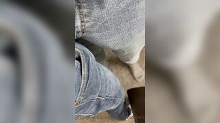 TSB - Lil bro pulls Big bro out of his jeans and wank him a little - 1 min