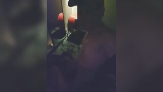 Slut sucks cock at New Year's Eve party BottomSlutCO - Free Gay Porn - Free Amateur Gay Porn