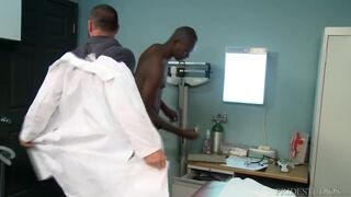 Scary Str8 Big Black Dick Visits his Doctor Pride Studios - BussyHunter.com