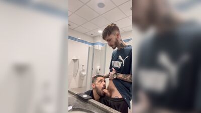 We and the public toilets - gay porn