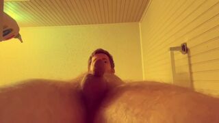 Peeing Naked in a Toilet with Camera Between Legs Under Penis and Scrotum - BlondNBlue222 Pee Fetish BlondNBlue222 - Free Amateur Gay Porn