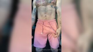Colton pulls out his cock and flops it around - 44 sec - Amateur Gay Porn