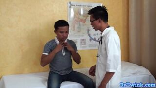 Asian Twink Rimming his Gay Patient Doctor Twink - Amateur Gay Porn 2