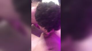 I sucked my friend's big uncircumcised cock and cummed a lot on it myself Harry Jen1