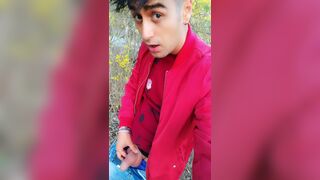 Peeing outdoor with uncut cock - Need to pull foreskin back Idmir Sugary